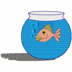 Fishes Embroidery Design 2 Fishes Embroidery Design 2